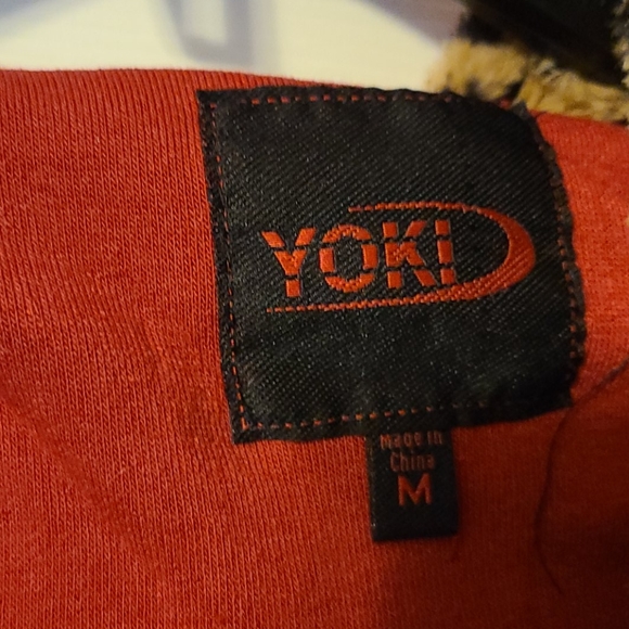 NWT Red leopard print hooded anorak - Picture 5 of 5